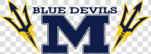 Mcdonald Blue Devils Logo  HD Png Download