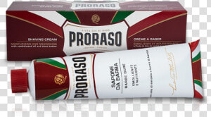 Proraso Shaving Cream In A Tube Nourish   Proraso Shave Cream 1934  HD Png Download