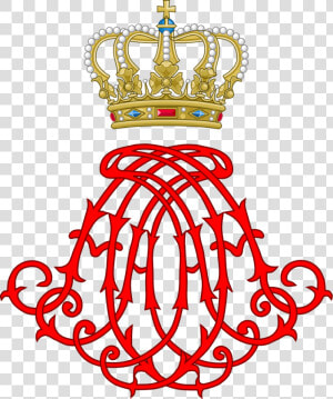 Crown Clip Art Keep Calm And Carry On   Luxembourg Royal Monogram  HD Png Download