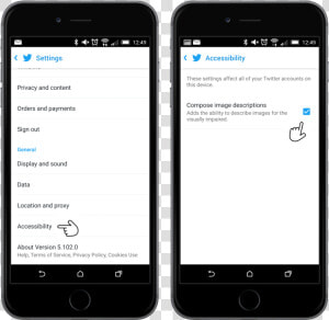 Change Your Twitter Accessibility Settings   Separator Single Line Etched  HD Png Download