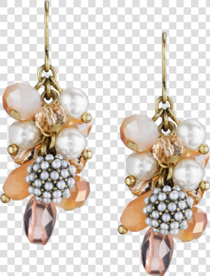 Jewelry Box Must haves In Subtle Hues Of Peach  Pearl   Earrings  HD Png Download