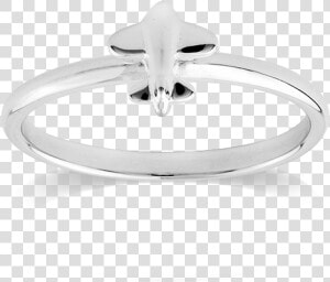 Stow Lockets Sterling Silver Aeroplane Stacker Ring   Engagement Ring  HD Png Download