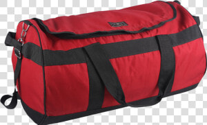 Duffel Bag Png Hd Red  Transparent Png