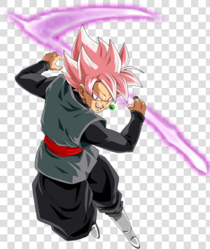 Goku Black Rose Scythe  HD Png Download