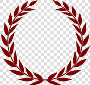 Wreath  Winner  Award  Competition  Leaves  Burgunde   Laurel Wreath  HD Png Download