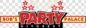 Bob S Party Palace Logo Png Transparent   Bobs Party Palace  Png Download