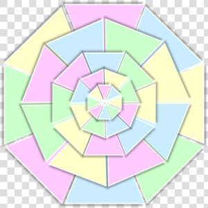 Color Wheel  3d  Pastels  Pale  Pink  Green  Yellow  HD Png Download