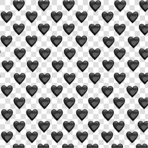  background  wallpaper  black  heart  emoji  blackheart   Lot Of Red Hearts Emoji  HD Png Download