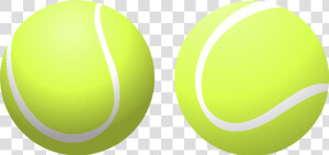 Tennis Balls Yellow Green Sphere   Tennis Ball Clipart Transparent  HD Png Download