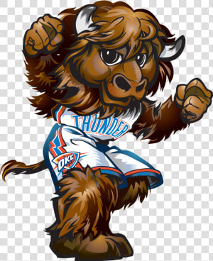 Rumble  amp nbsp   Okc Thunder Mascot Png  Transparent Png