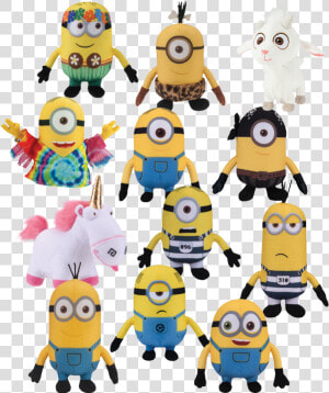 6 Minions   Transparent Cartoons   6 Minions  HD Png Download