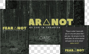 Sermon Fear Not   Graphic Design  HD Png Download