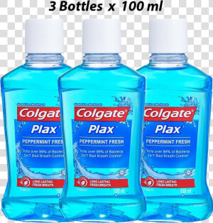 Colgate Plax Peppermint Mouthwash Size  HD Png Download