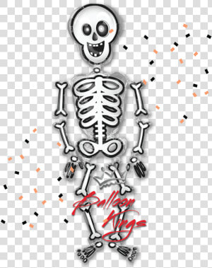 Skeleton Airwalker   Kościotrup  HD Png Download