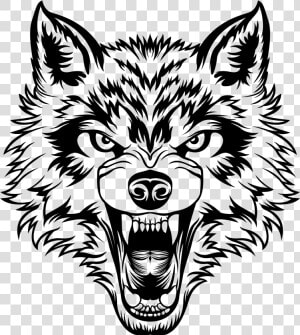 Bold  Serious  Club Logo Design For Krav Maga Solution   Wolf Side Face Tattoo  HD Png Download