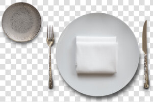 Dinnerware Set Top View Png  Transparent Png