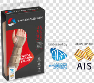 Thermoskin Thermal Wrist Forearm Splint   Thermoskin Sport Ankle Adjustable  HD Png Download