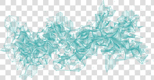 Wavy Davey Teal  HD Png Download