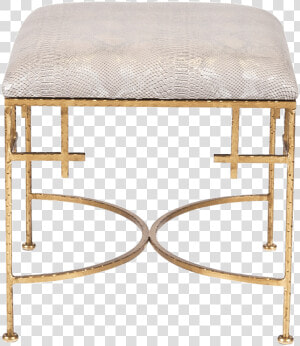 Lolita Gn   Vanity Stool Gold  HD Png Download