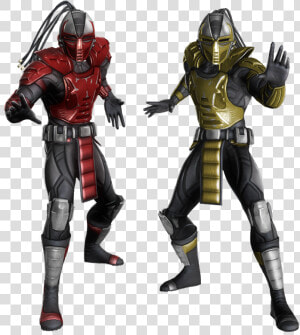 Mortal Kombat Cyrax And Sektor  HD Png Download