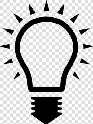 Glow   Lightbulb Png Icon  Transparent Png