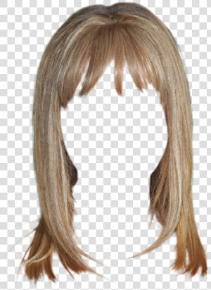 Transparent Background Wig With Bangs Png  Png Download