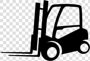 Forklift Clipart Black And White   Forklift Clipart Png  Transparent Png