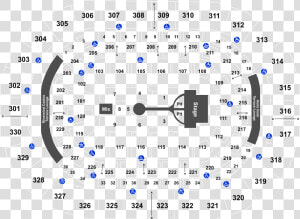 Chesapeake Energy Arena Seating Chart With Prices  HD Png Download