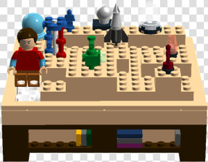 Puzzle With Sheldon Cooper   Lego  HD Png Download