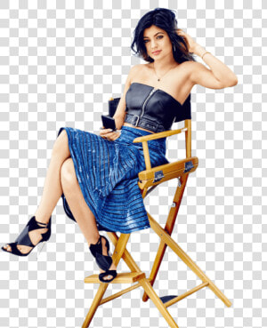 Kylie Jenner Sitting   Kylie Jenner Walking Transparent  HD Png Download