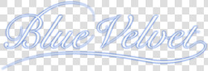 Blue Velvet Glow Logo   Blue Velvet 1986 Logo Png  Transparent Png