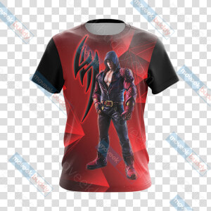 Jin Kazama Unisex 3d T shirt   Tekken 7  HD Png Download