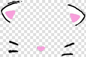  kawaii  cute  neko  cat  kitty  white  filter  filters   Cat Snapchat Filter Png  Transparent Png