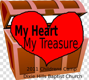 My Heart My Treasure Svg Clip Arts   Treasure Chest Clip Art  HD Png Download