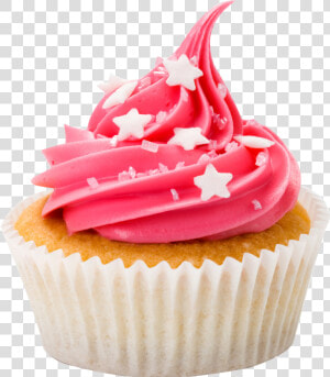 Cupcake Icing Birthday Cake Bakery Cakes   One Cupcake  HD Png Download