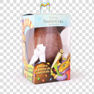 Huevo Chocolate Simón Coll 380g title Huevo Chocolate   Packaging Huevo De Chocolate  HD Png Download