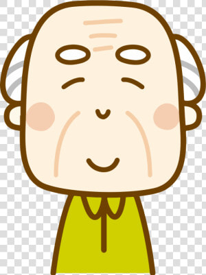 Smiling Old Man   Angry Old Man Cartoon  HD Png Download