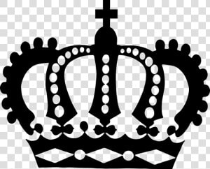 Cross  Crown  Decorative  King  Monarch  Ornate  Royal   Silhouette Crown Png  Transparent Png