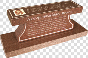 Red Granite Bench  Forest Lawn Cemetery  Beaumont    Commemorative Plaque  HD Png Download