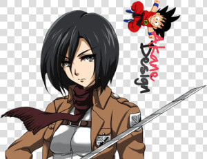 Transparent Mikasa Ackerman Png   Mikasa Attack On Titan  Png Download