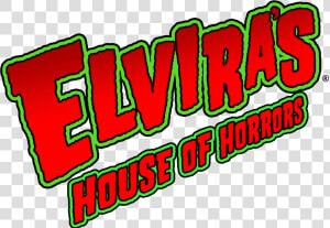 Elvira House Of Horrors Logo  HD Png Download