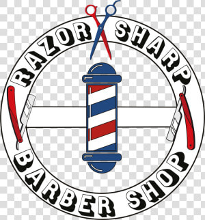 Barbershop Logo   Crest  HD Png Download