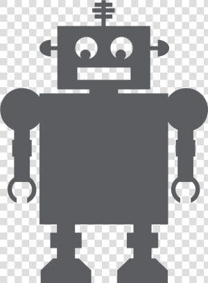 Chalkboard Robot   Krijtbord Robot  HD Png Download