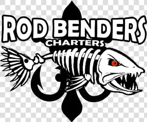 Rod Benders Charters   Fishing Decals  HD Png Download