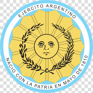 Ejercito Argentino Escudo   Argentine Army Logo  HD Png Download