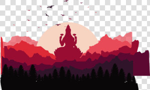 Mountain Cloud Clouds Vector Png Download   Happy Varamahalakshmi Festival  Transparent Png