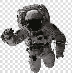 Astronauta Fondo Blanco  HD Png Download