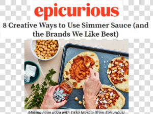 Epicurious Article   California style Pizza  HD Png Download