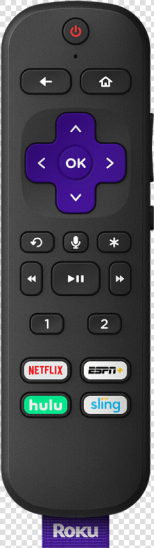 New Roku Ultra Remote   Control Remoto Para Roku Stick  HD Png Download