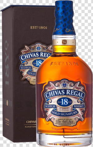 Chivas Regal 18 Year Blended Scotch Whisky   Chivas Regal 18 Png  Transparent Png